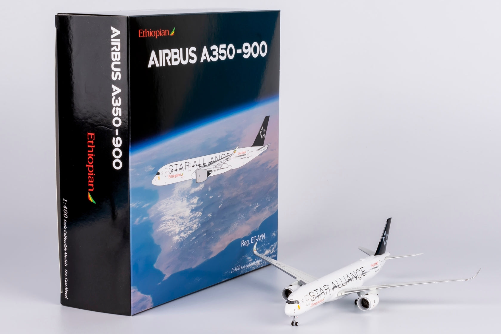 1/400 Ethiopian Airlines Airbus A350-900 ET-AYN "Star Alliance" NG39088 - cover
